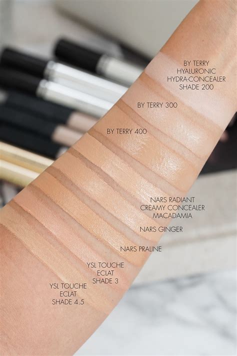 ysl touche éclat concealer swatches|ysl touche eclat concealer boots.